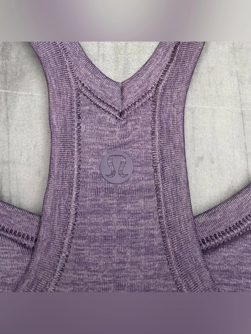 NWT Lululemon Ebb To Street Tank Top In Grape Mist Size 2